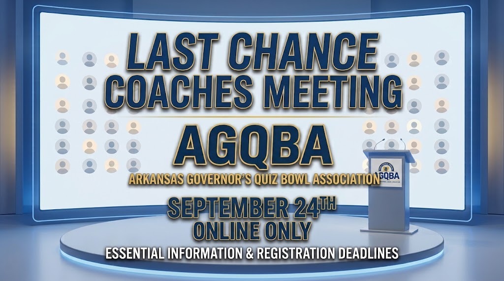Last Chance Meeting AGQBA September 24th Online Only
