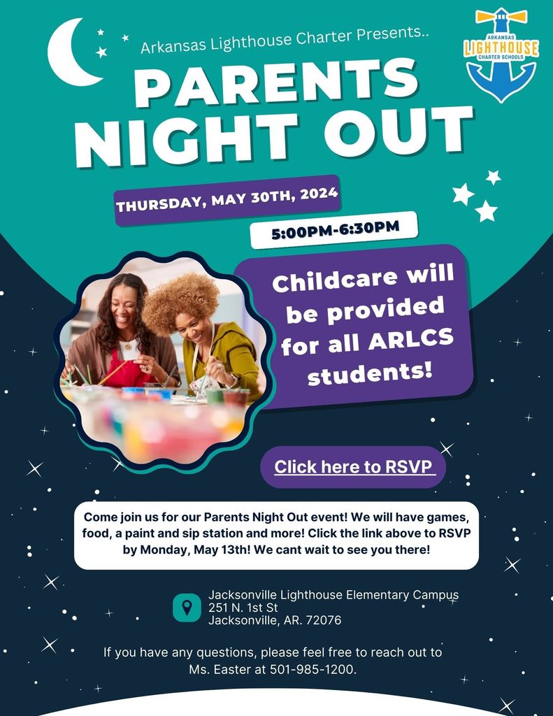 Parents Night Out flyer