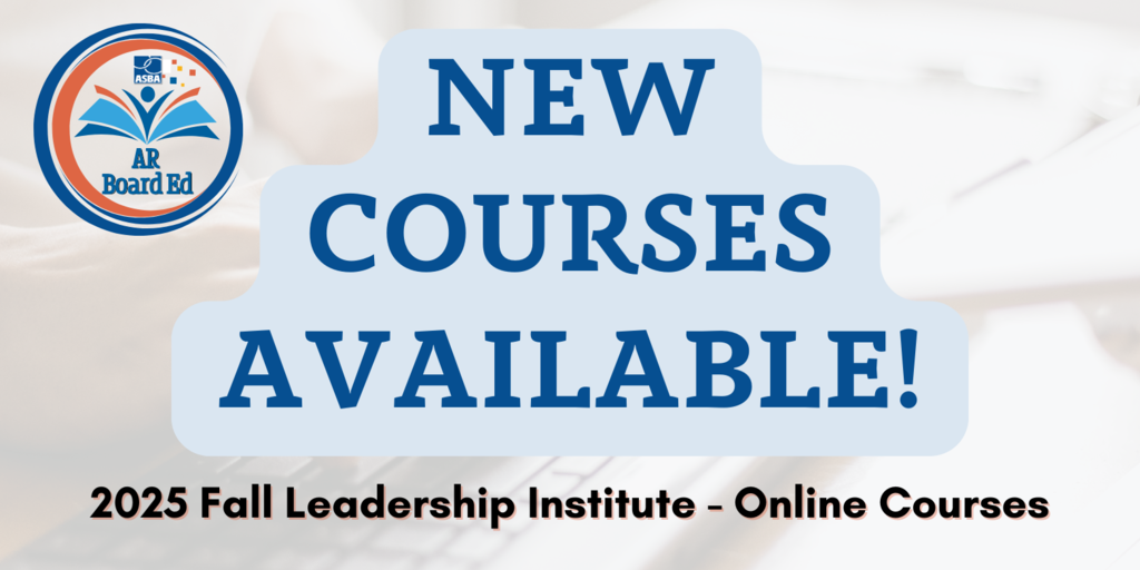 Fall Leadership Institute - Courses Now Available Online