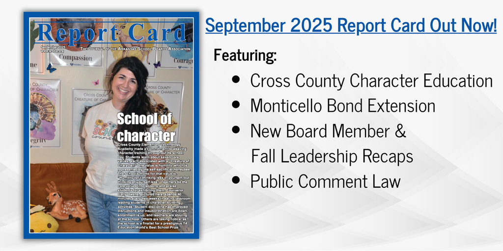 Sept 2025 Report Card Out Now