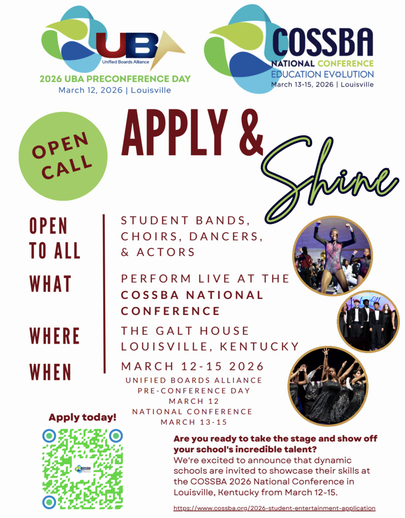 COSSBA Call for Student Groups