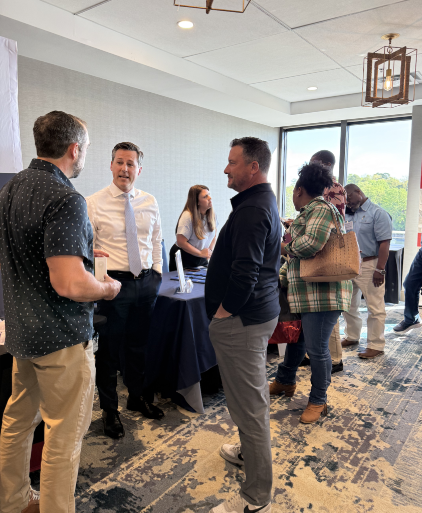 Jason Holsclaw with board members