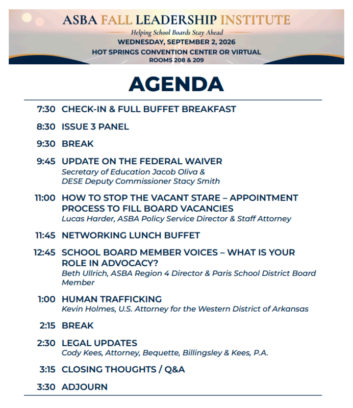 fl agenda