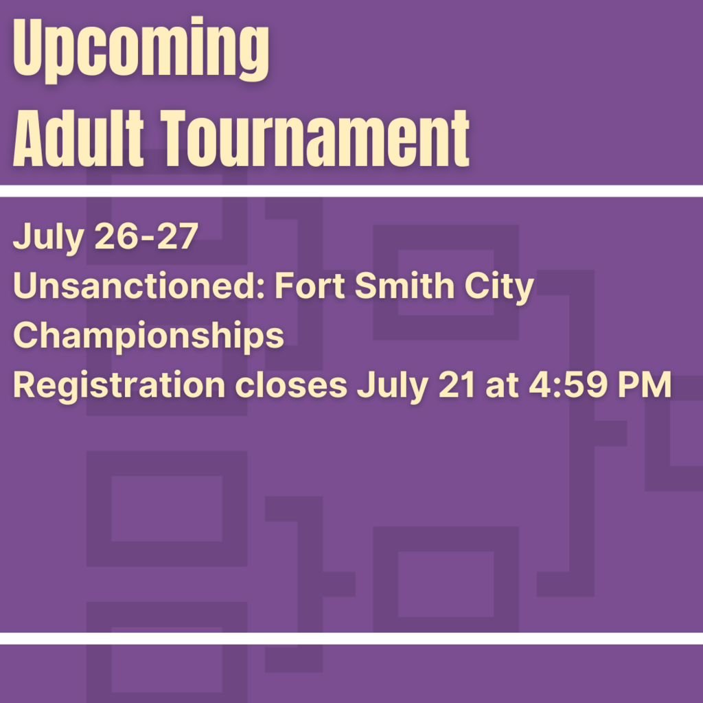 upcoming tournament