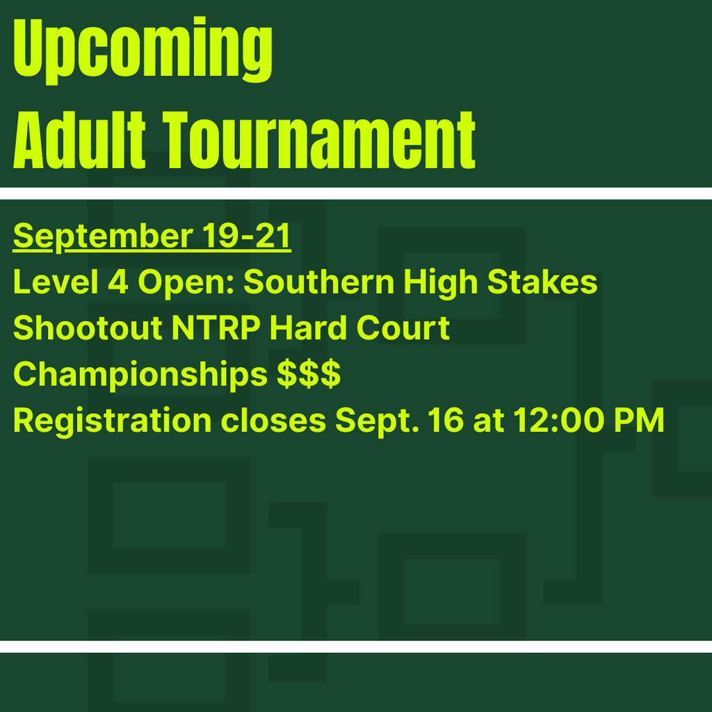 upcoming tournament