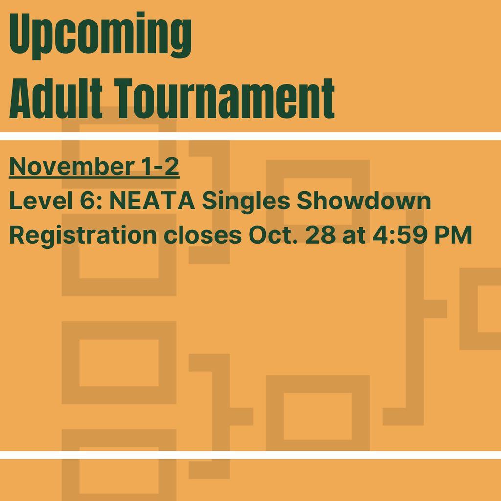 upcoming tournament
