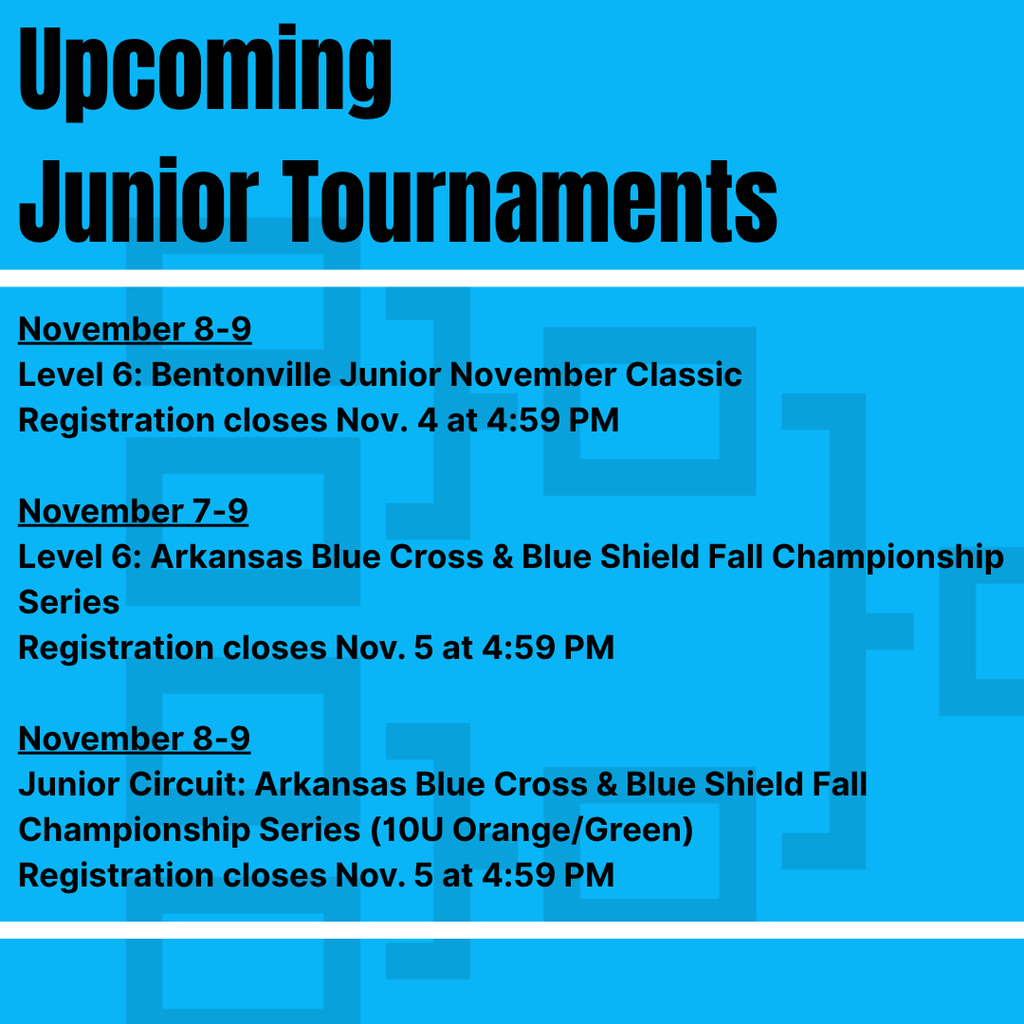 upcoming tournaments