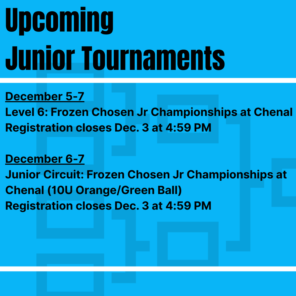 junior tournaments