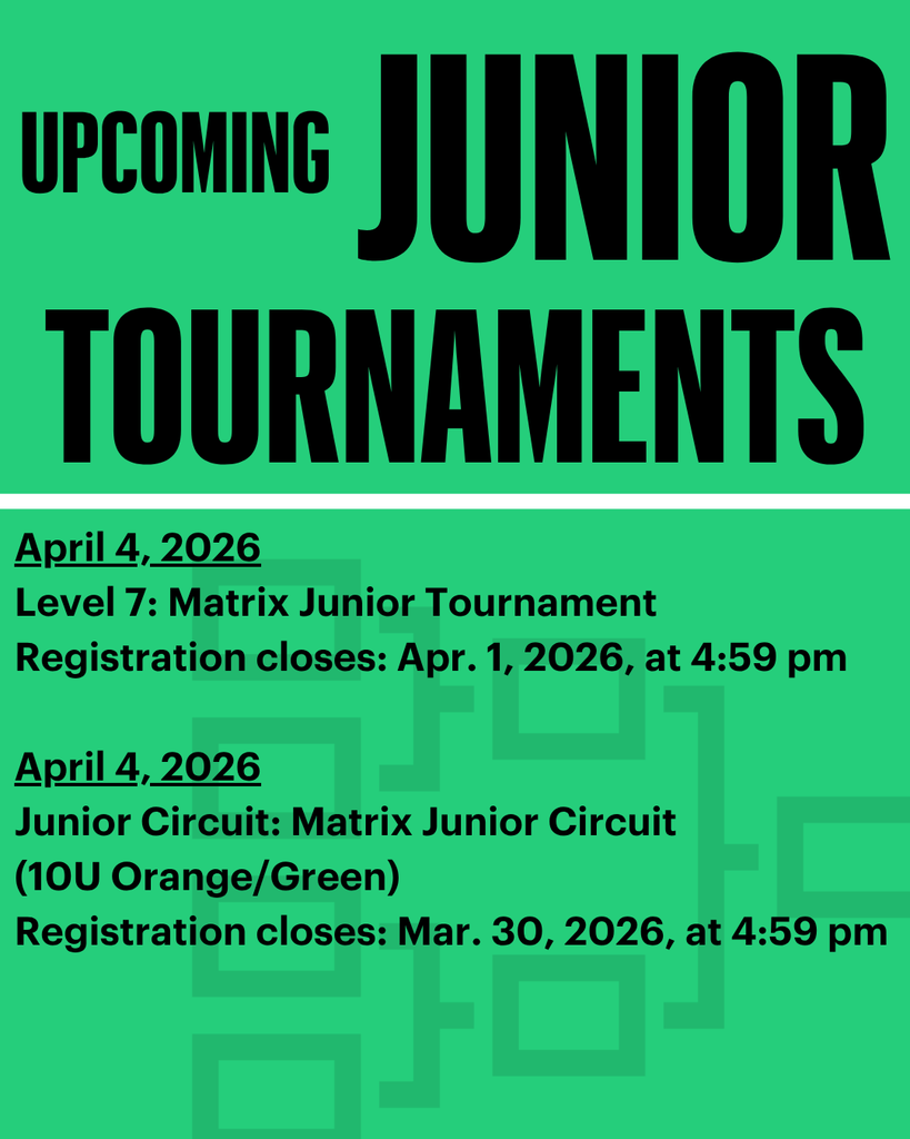 upcoming tournaments