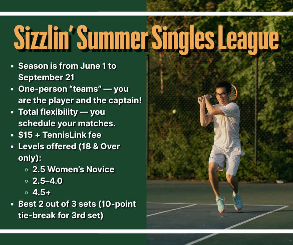 sizzlin' singles summer league
