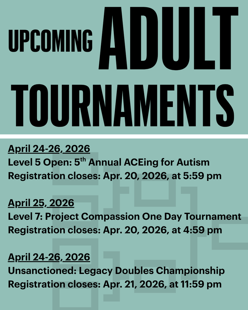 upcoming tournaments