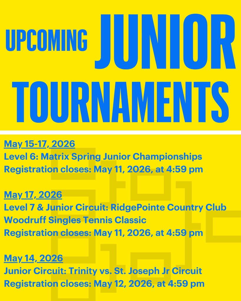 upcoming tournaments