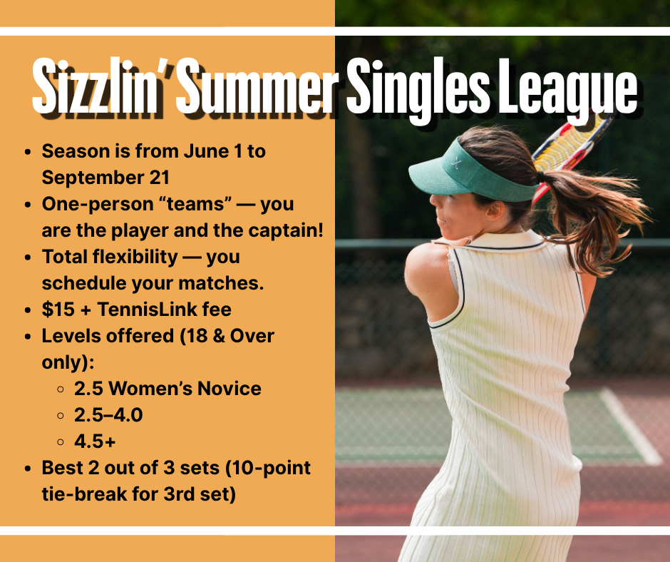 sizzlin' singles summer league