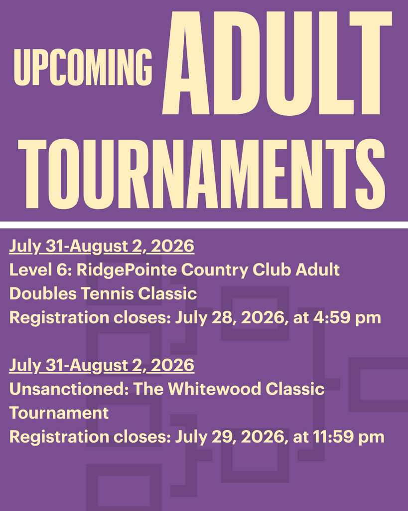 upcoming tournaments