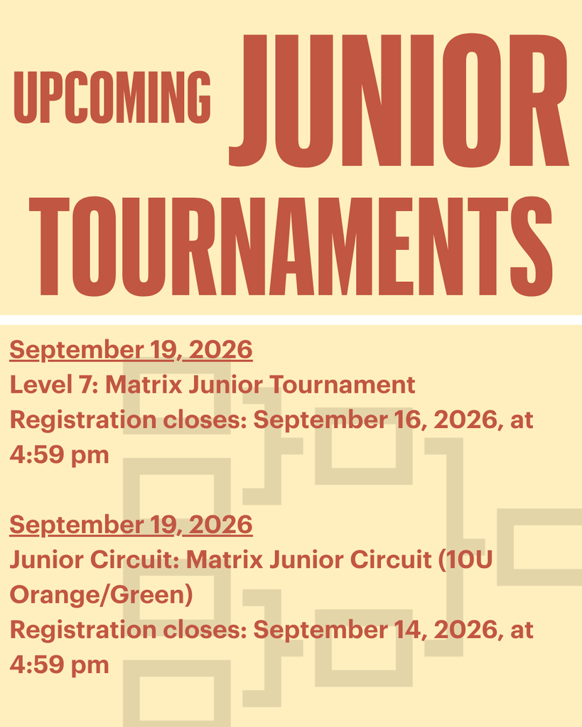 upcoming tournaments