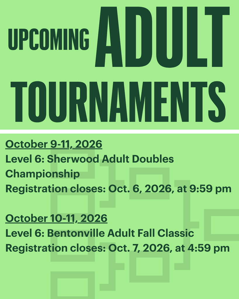 upcoming tournaments