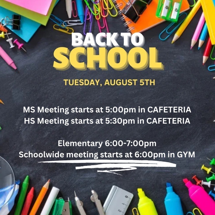 back to school