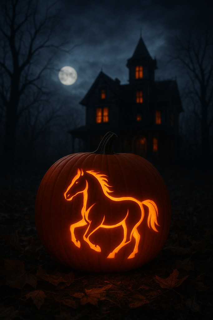 Halloween Night at the Haunted House