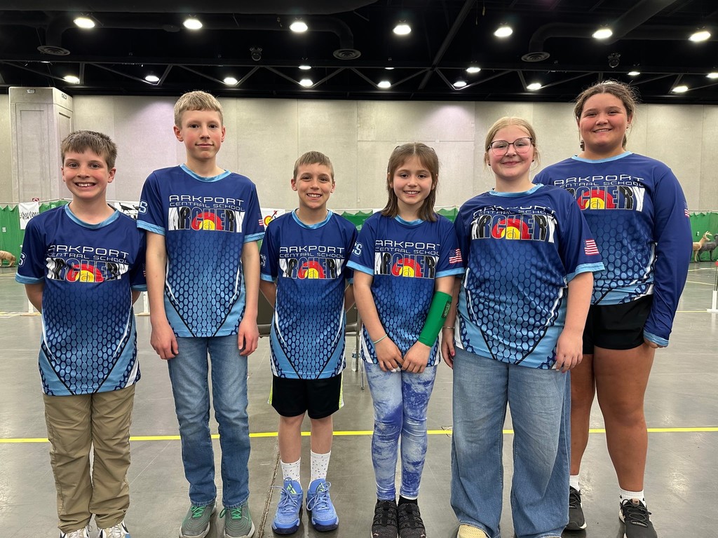 Students in archery 