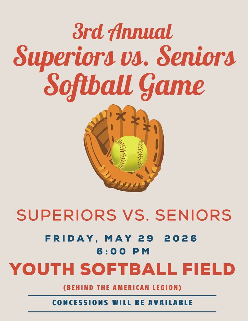 Superiors vs seniors softball game
