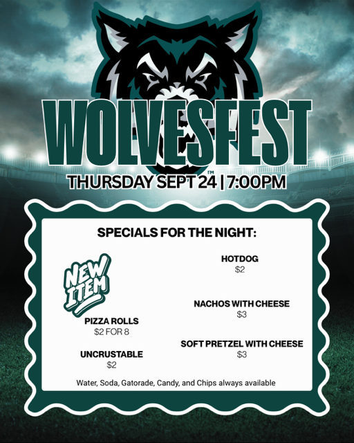 wolvesfest concession stand