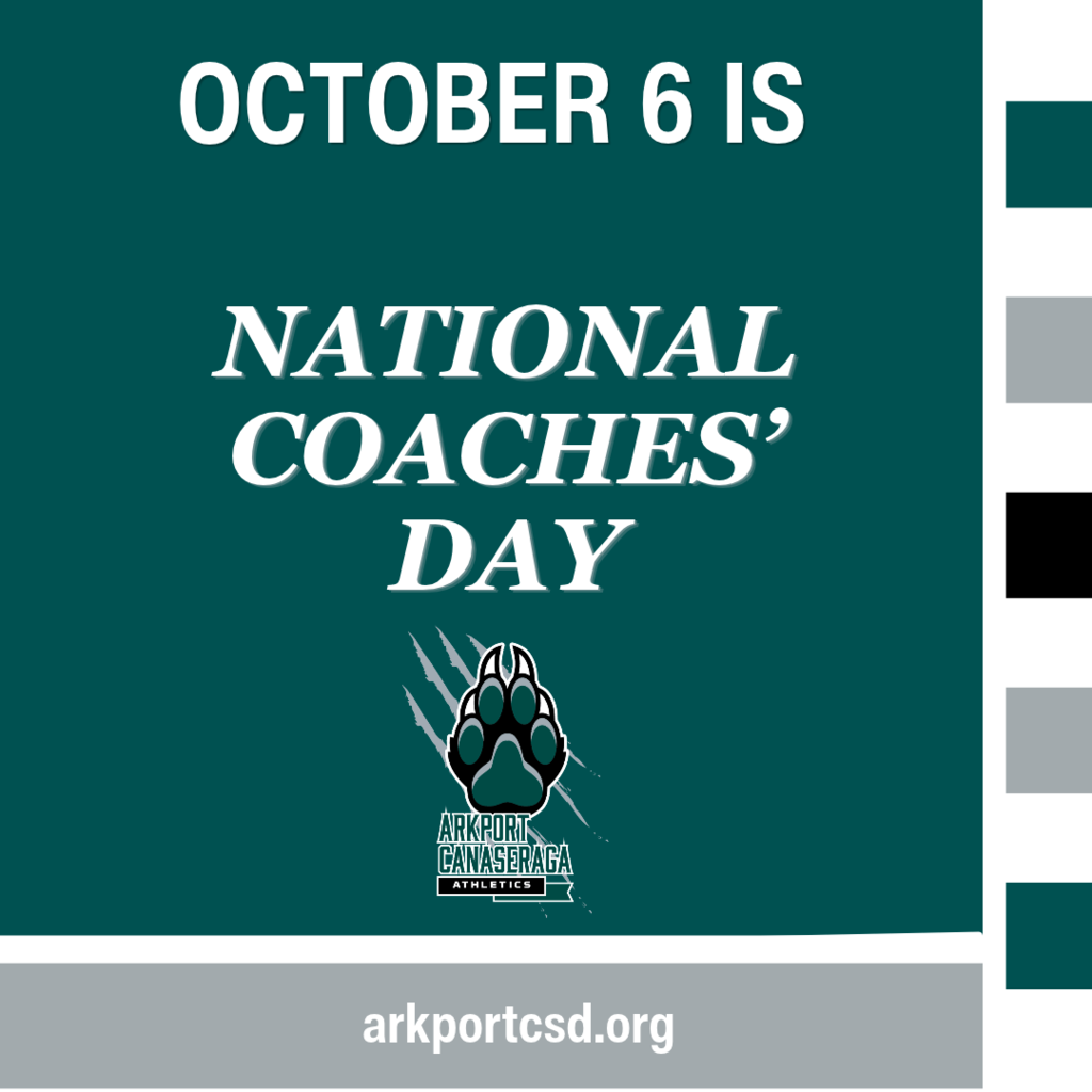 October 6 is National Coaches' Day