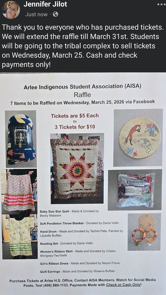 AISA Raffle Extended
