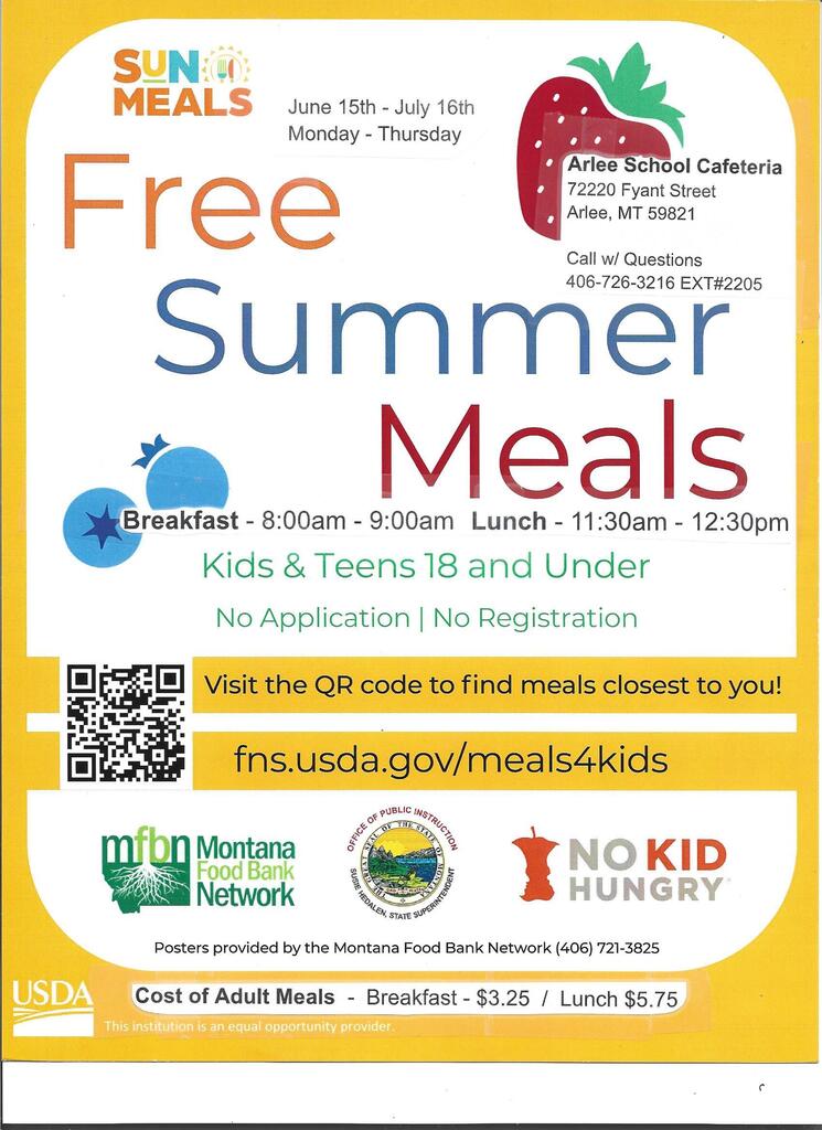 Free Summer Meals