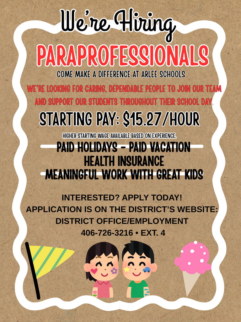 We're Hiring Paraprofessionals