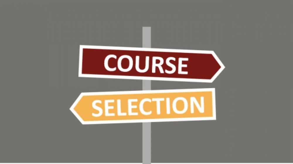 Course Selection Guide