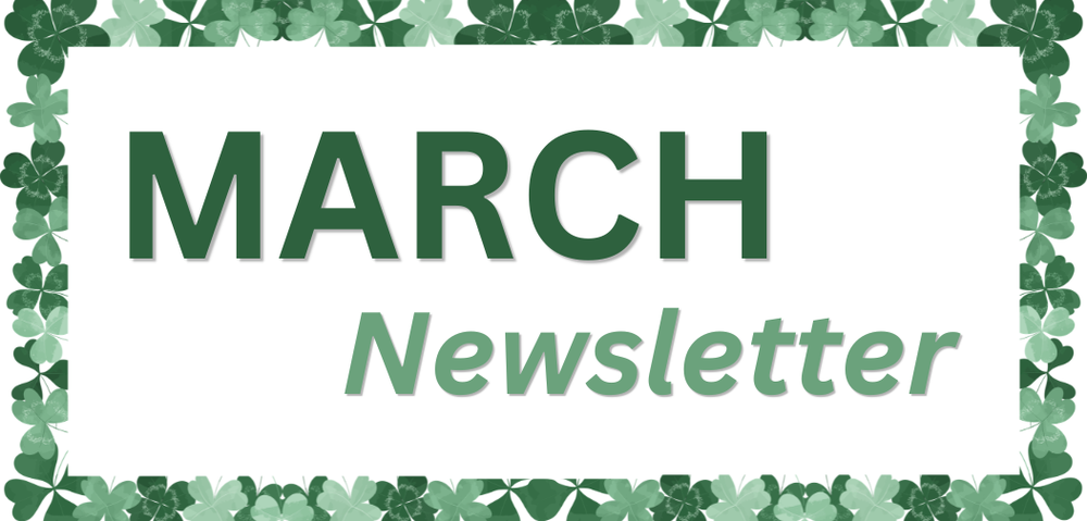 March  Newsletter