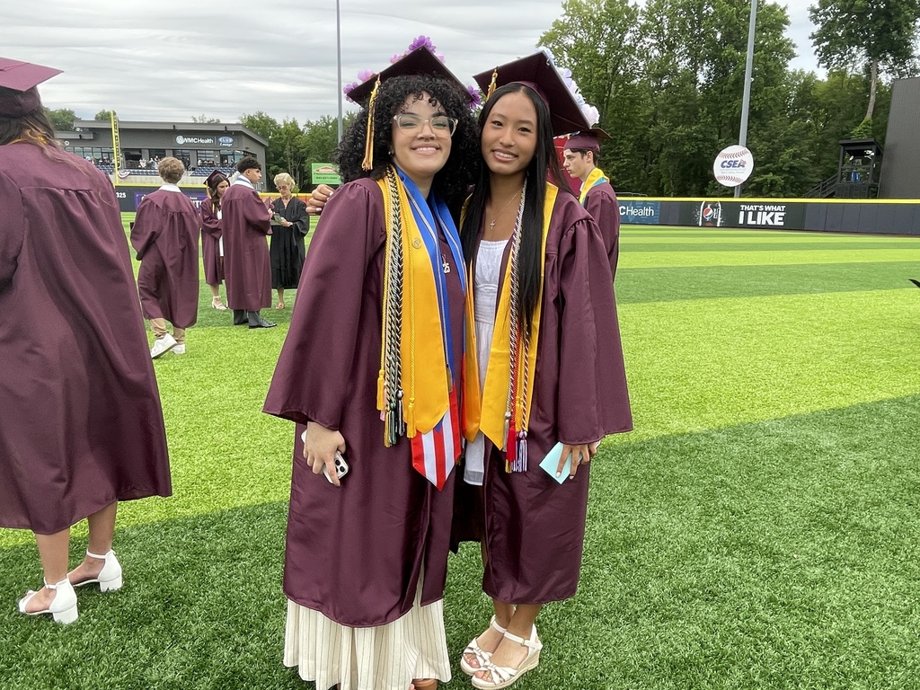 2 AHS students at their June 27th graduation