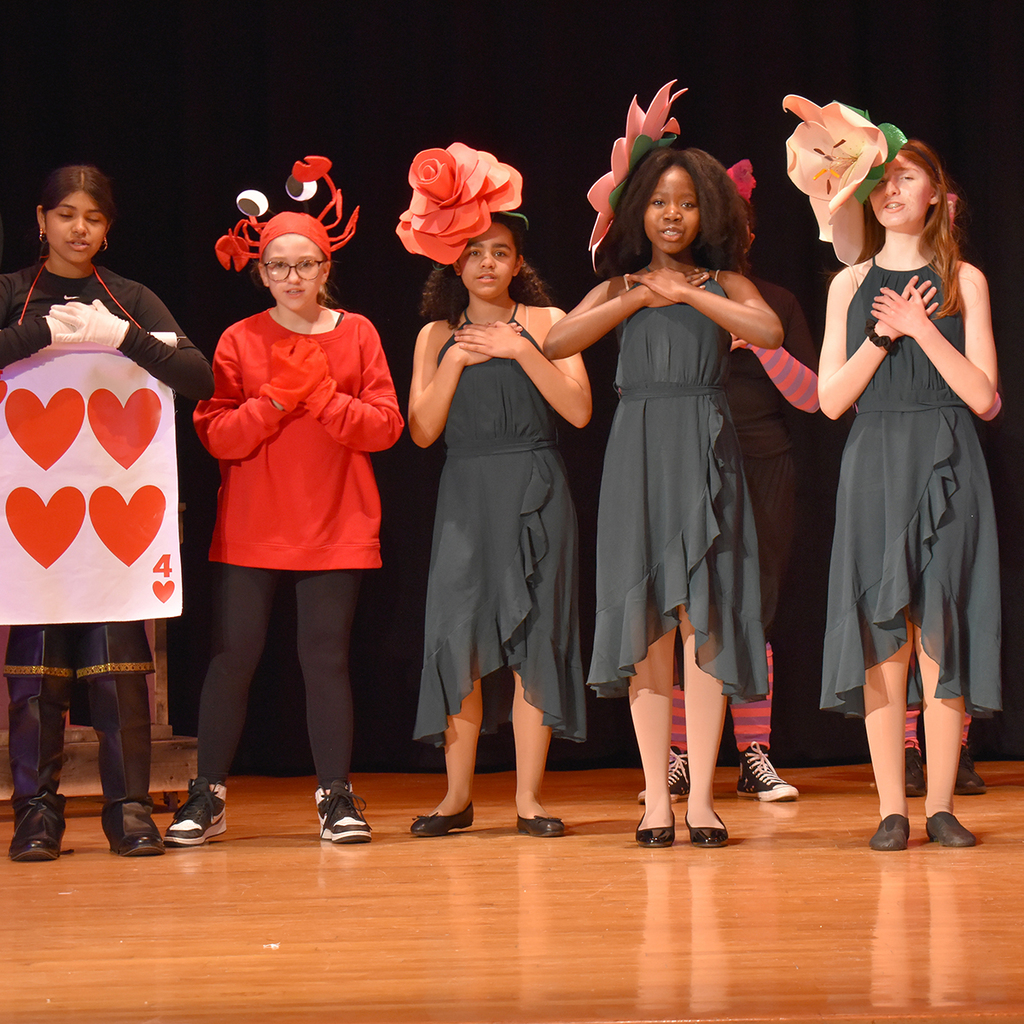 Scene from Alice in Wonderland