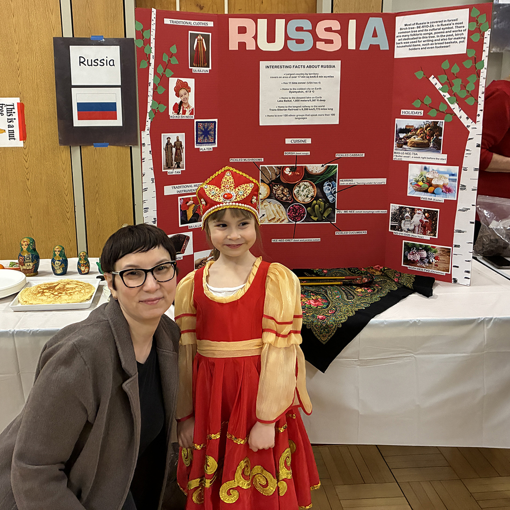 Russia table at the OPS International Showcase event