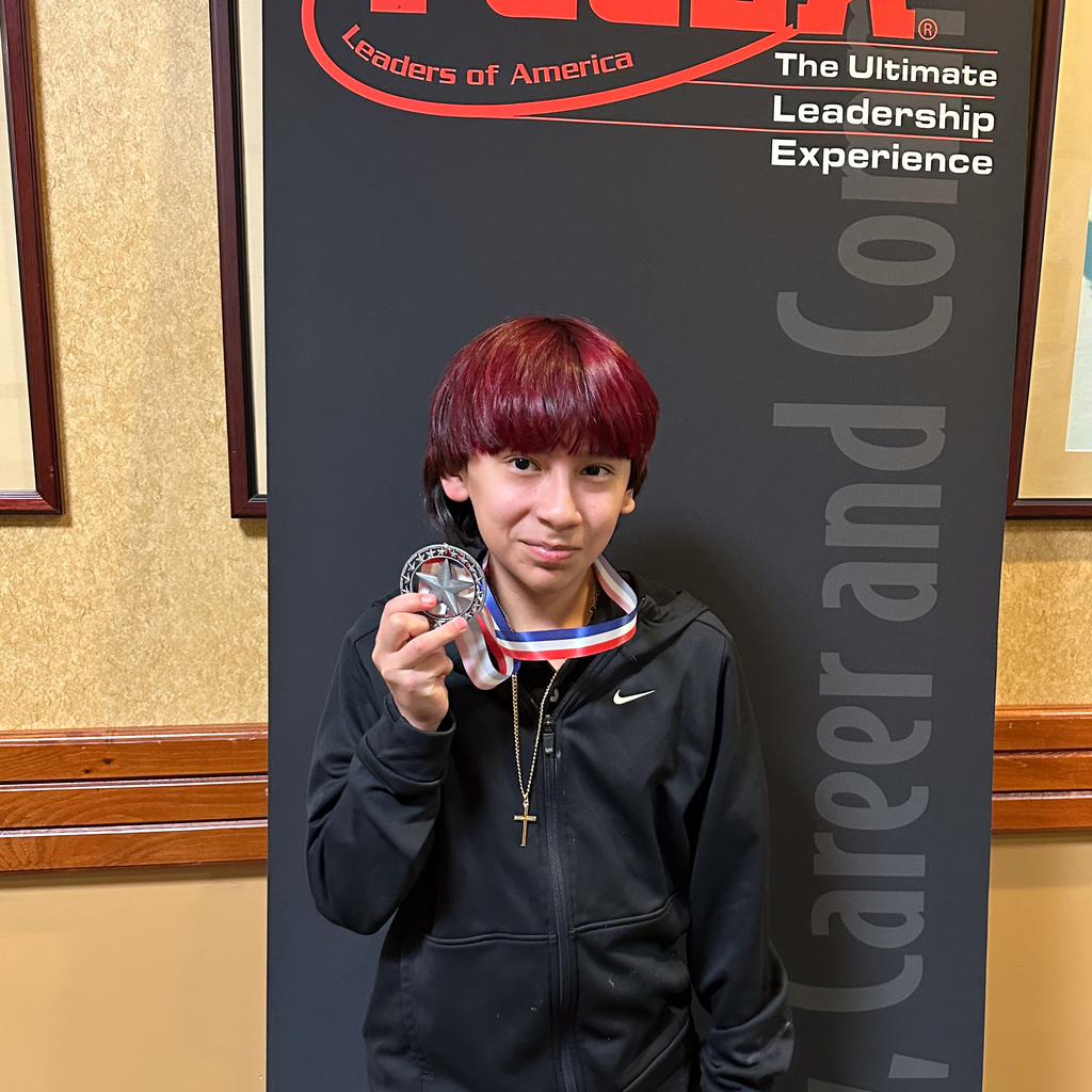 Member of the LMS FCCLA chapter with silver medal