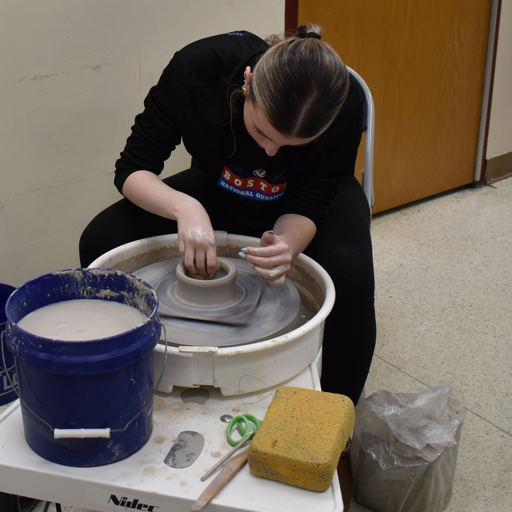 wheel throwing demonstration