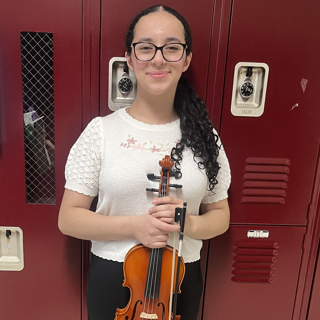student with violin