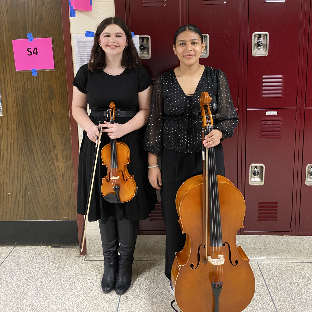 Two students at the NYSSMA festival 