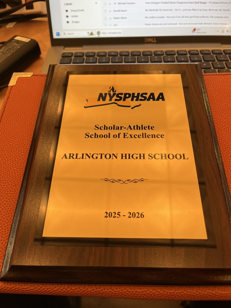 NYSPHSAA Scholar-Athlete School of Excellence Plaque