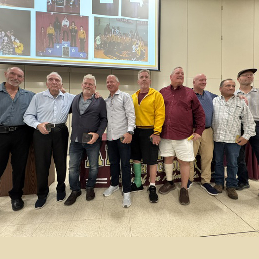 Hall of Fame inductees group photo