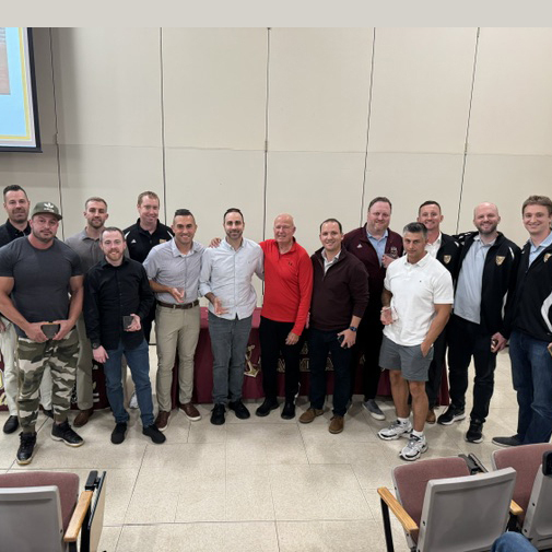 Hall of Fame inductees group photo