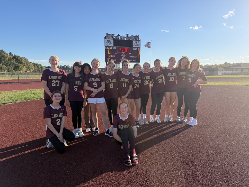 Modified Field Hockey support the Varsity team at their 'Pink Game'