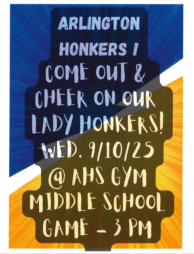 AMS Volleyball game Poster 9/10/25