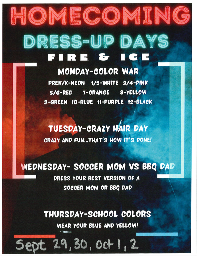 Homecoming dress dates