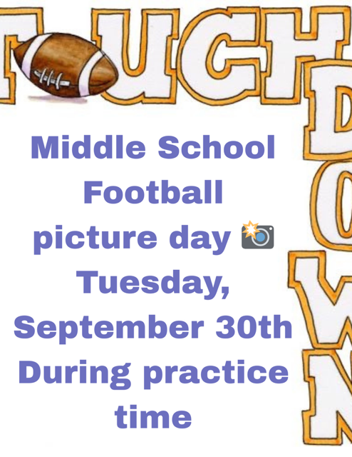 AMS Football Picture Day