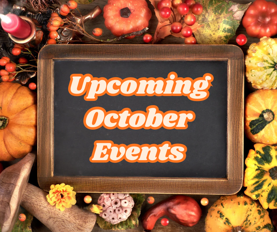 Upcoming October Events