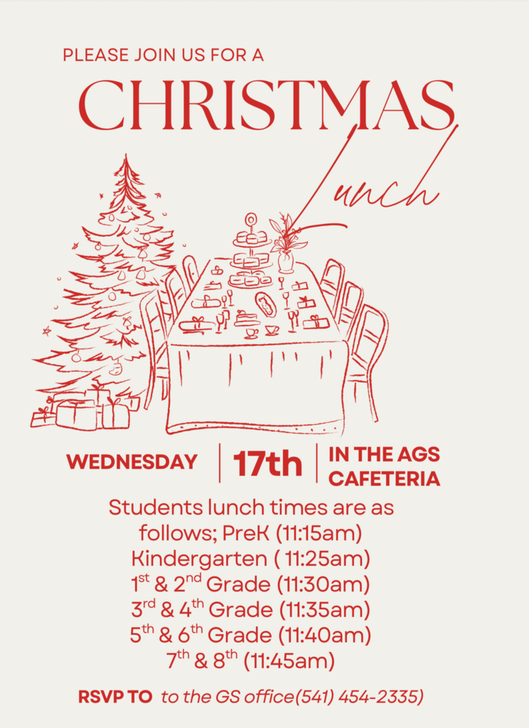 Holiday Lunch  Flyer 2025