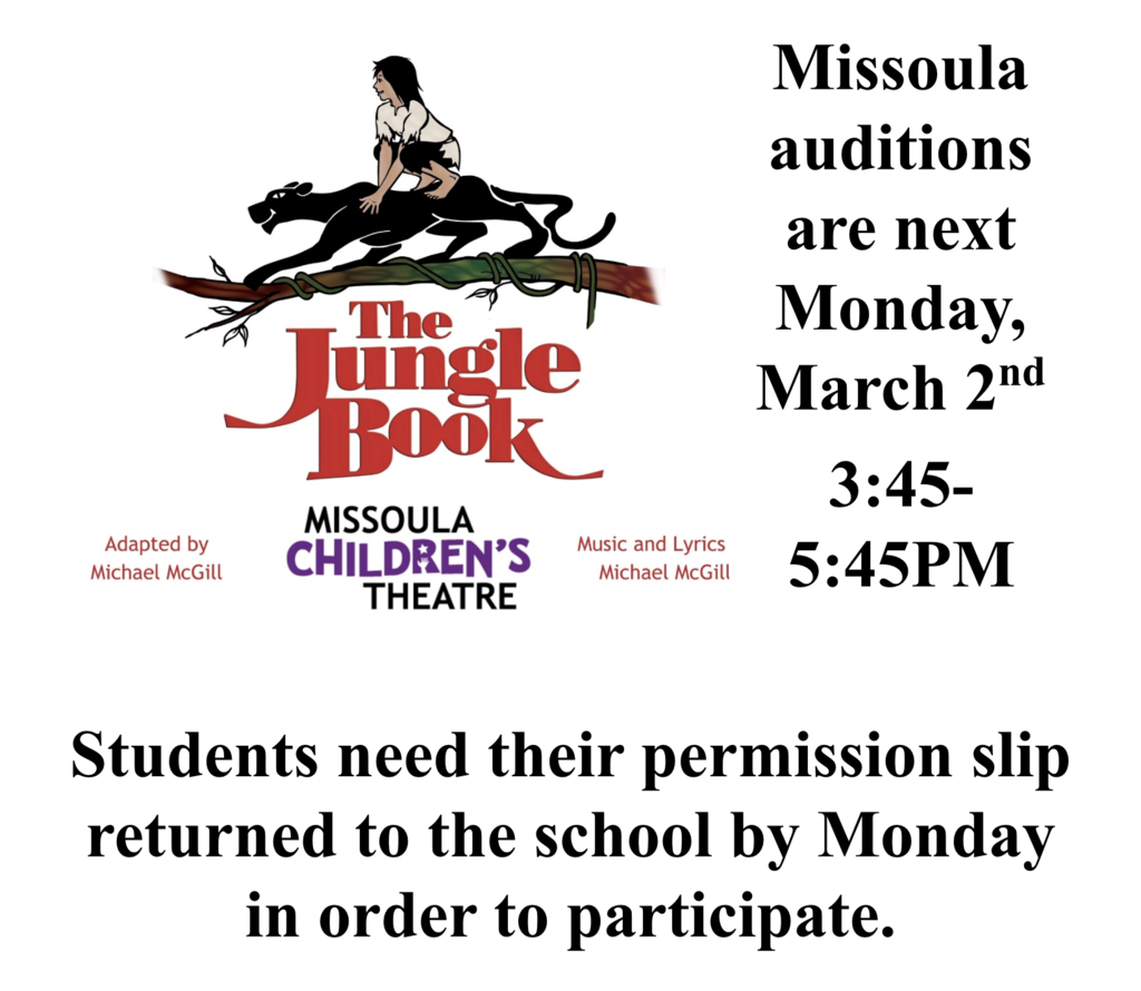 Jungle Book Audition