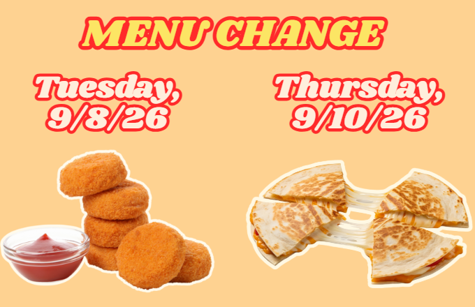 Menu Change