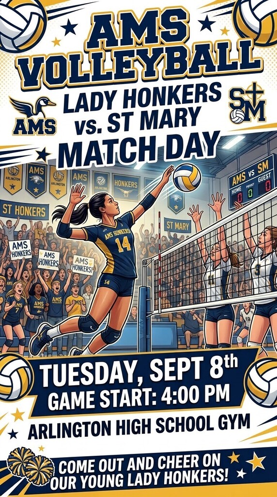 Middle School Volleyball Game